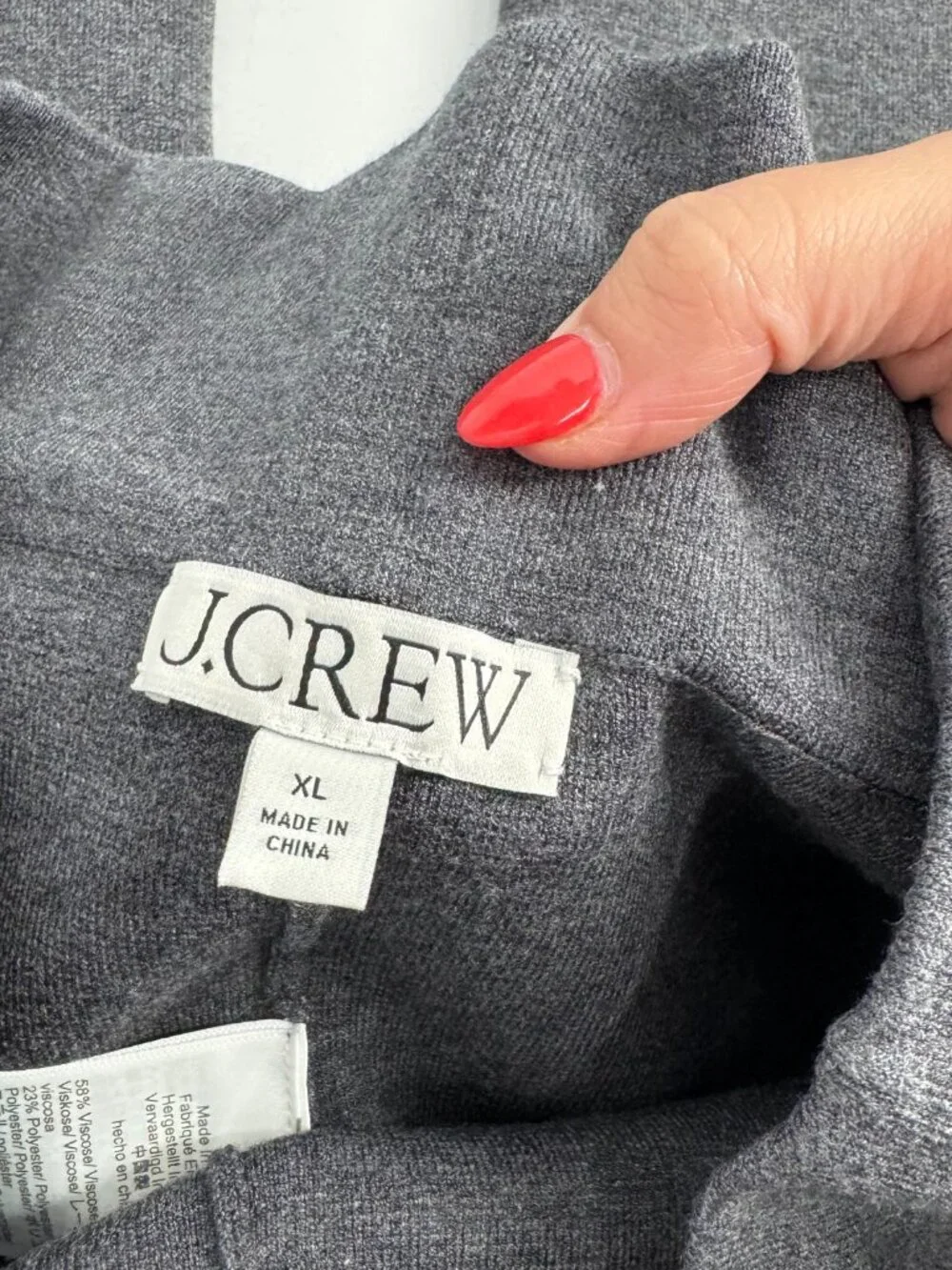 J.Crew Delaney Kickout Sweater Pant Size XL - Picture 7 of 14